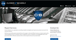 Desktop Screenshot of clymerbeverly.com